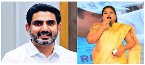 Lokesh, Anitha in Delhi