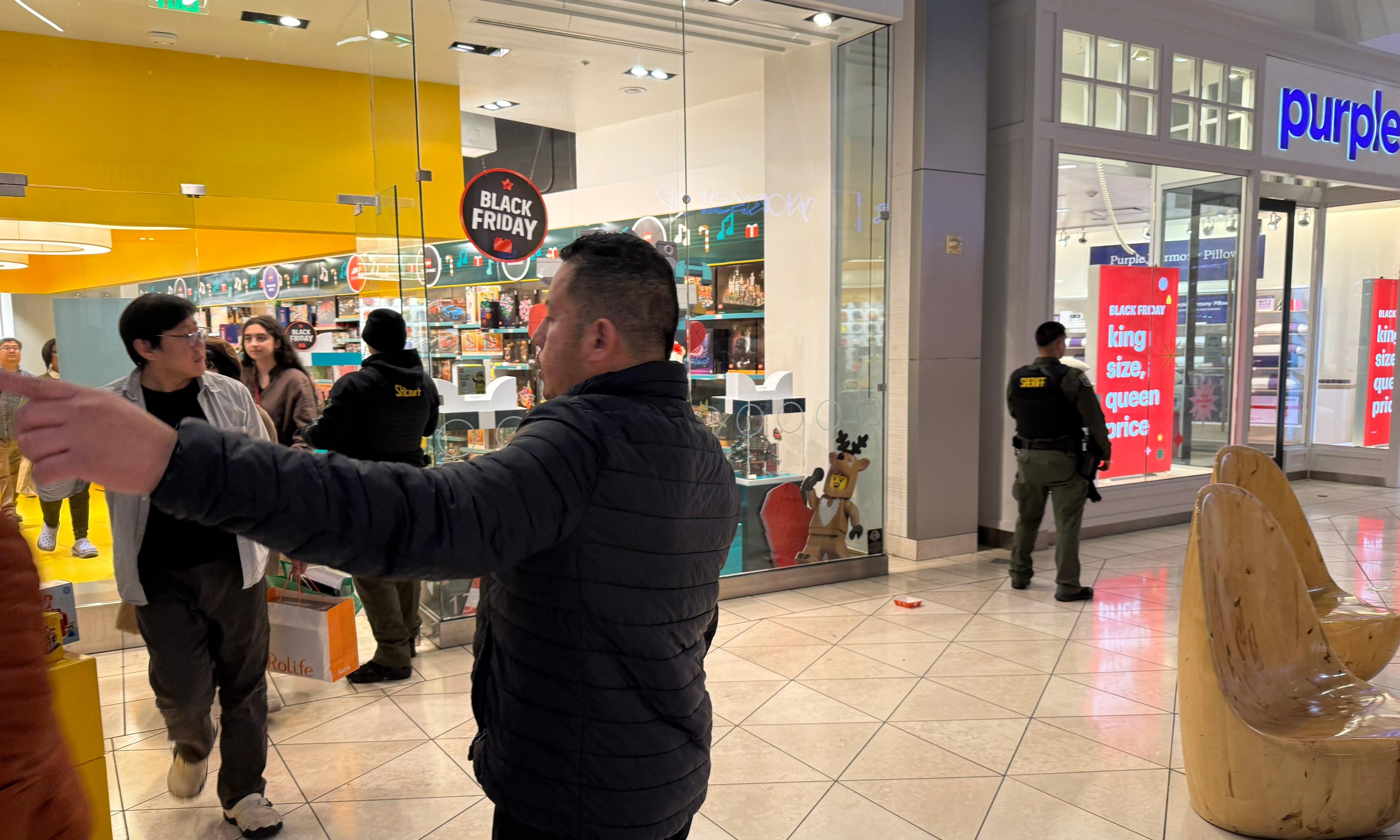 Telugu Woman and Son Hide in Mall Shooting