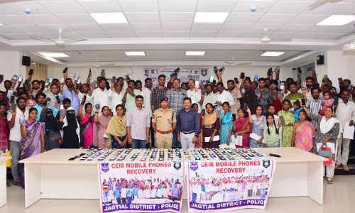 Jagtial SP Urges People to Use CEIR App to Find Lost Mobiles