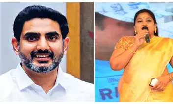 Lokesh, Anitha in Delhi