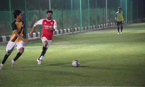 Hyderabad Footballers Hail CM’s Skills Ahead of Messi Clash