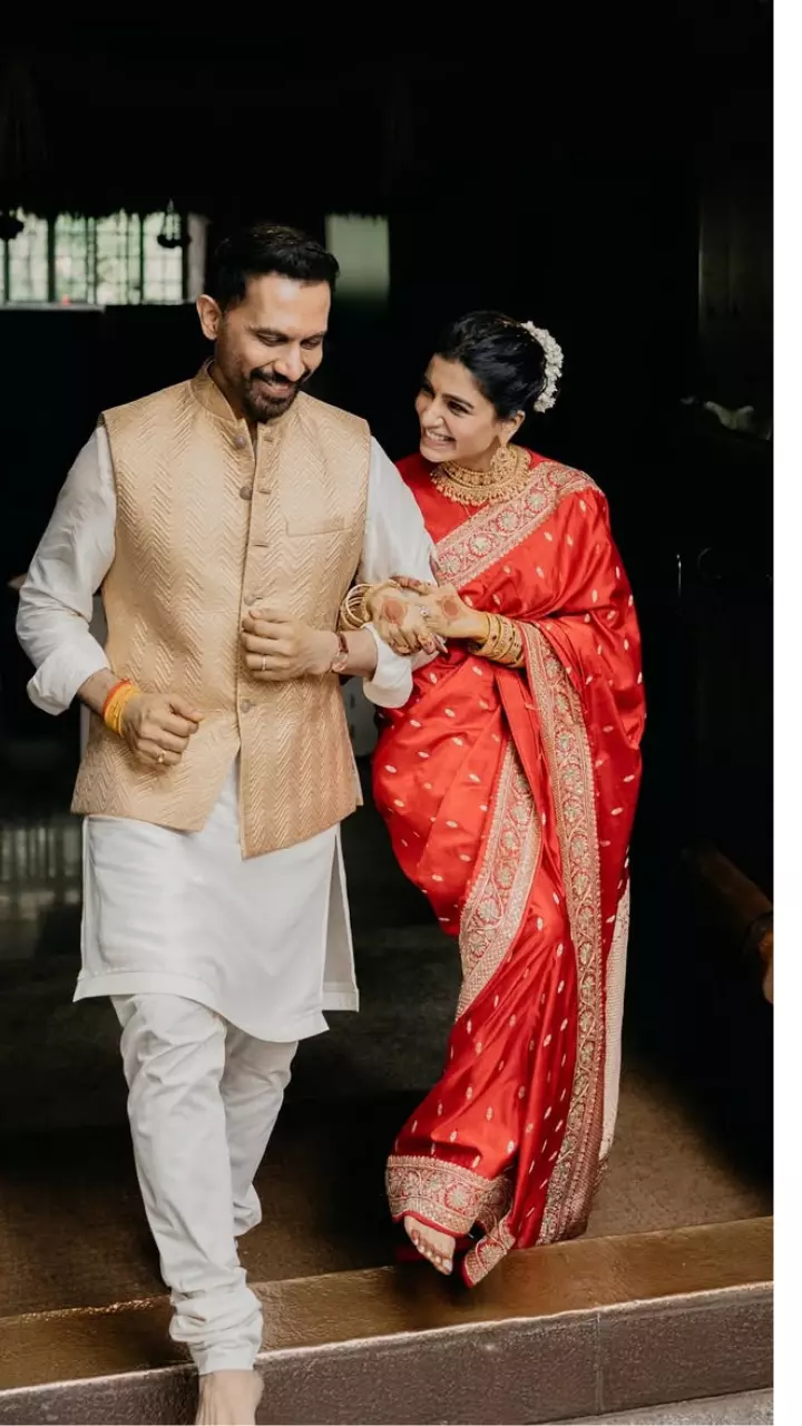 Samantha Raj Nidimoru Wedding Pics