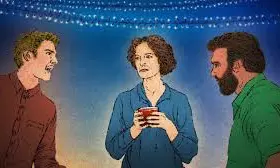 Here’s A Strategy To Get Through Stressful Holiday Gatherings : Act Like A dull Rock