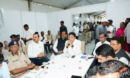 Sridhar Babu Reviews Arrangements for Telangana Rising Global Summit