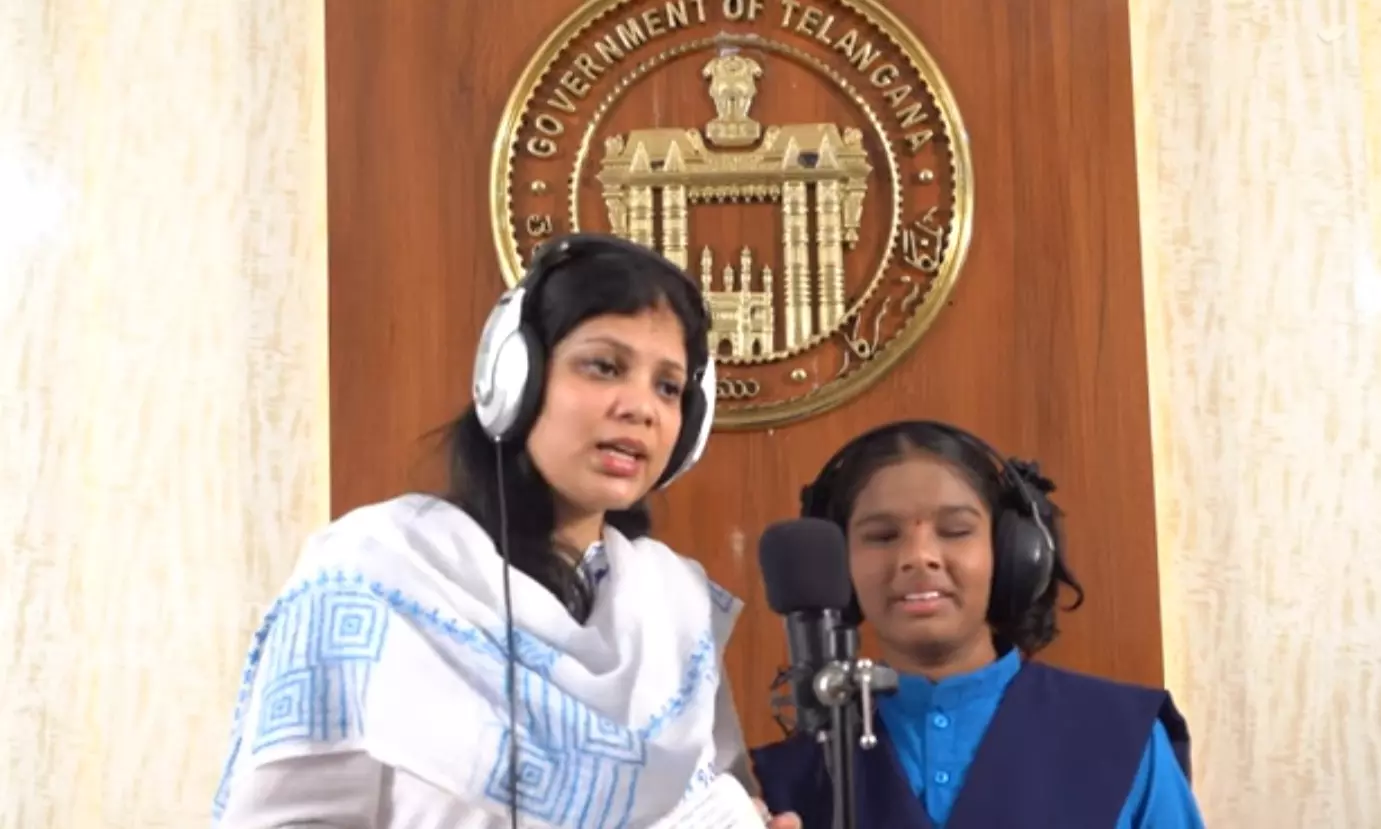 Karimnagar Collector Sings for Disability Awareness