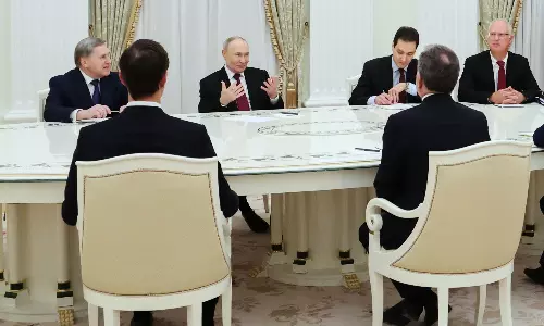 No Ukraine Compromise Reached After 5-hour Putin Talks With Trump Envoys No Ukraine Compromise Reached After 5-hour Putin Talks With Trump Envoys
