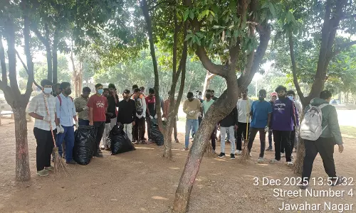 42 Persons Held in Drunken Driving Attend Social Service in Hyderabad Park