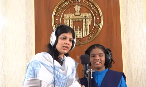 Karimnagar Collector Sings for Disability Awareness