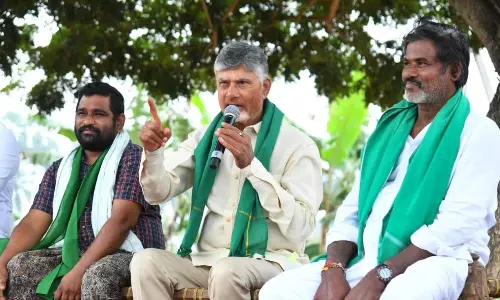 CM Naidu Discusses Action Plan With Farmers to Promote Agri Practices