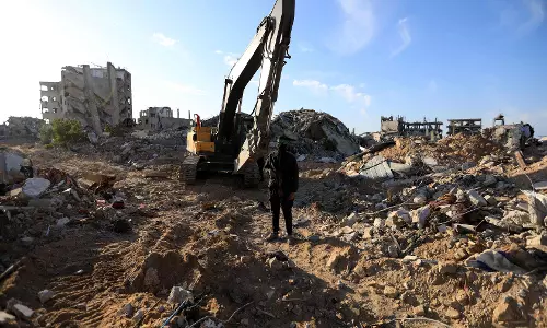 Israel Launches Airstrike In Southern Gaza Israel Launches Airstrike In Southern Gaza