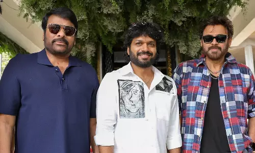 Chiranjeevi & Venkatesh Set for Blockbuster Collaboration, Express Joy