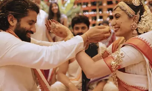 Naga Chaitanya-Sobhita Wedding Video Viral After Samantha-Raj Pics Naga Chaitanya-Sobhita Wedding Video Viral After Samantha-Raj Pics