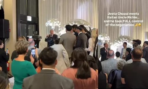 Italian Uncle Takes ‘Joota Chori’ Global with Hilarious Live Auction in Chicago Italian Uncle Takes ‘Joota Chori’ Global with Hilarious Live Auction in Chicago