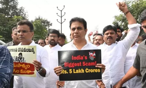 KTR Demands Withdrawal of Hyderabad Industrial Land Policy