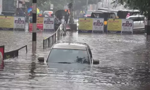 Torrential Rains Disrupt Life Across Nellore District
