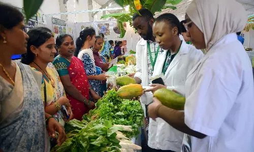 Vizag Organic Mela Draws Crowds Vizag Organic Mela Draws Crowds