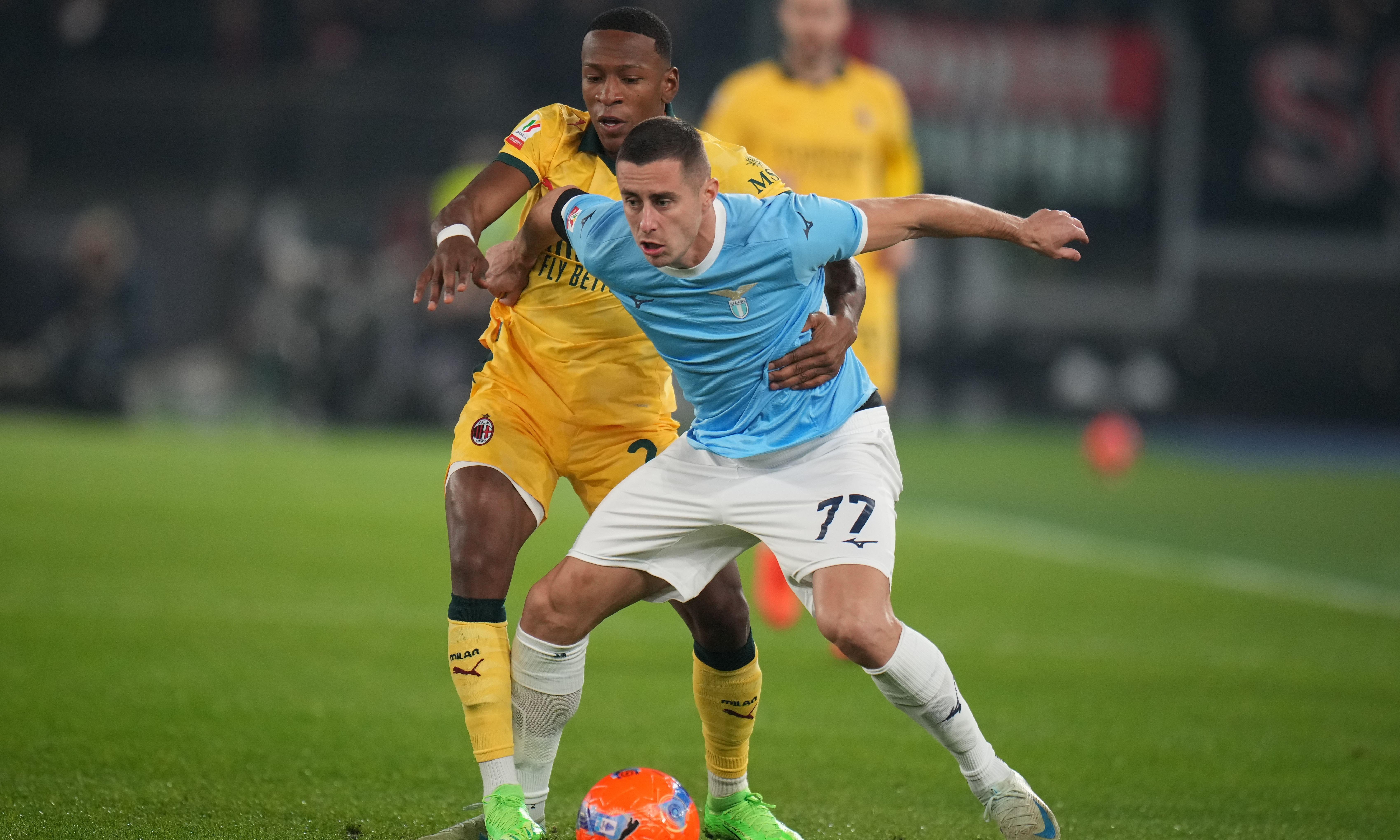 Lazio Defeats AC Milan in Italian Cup