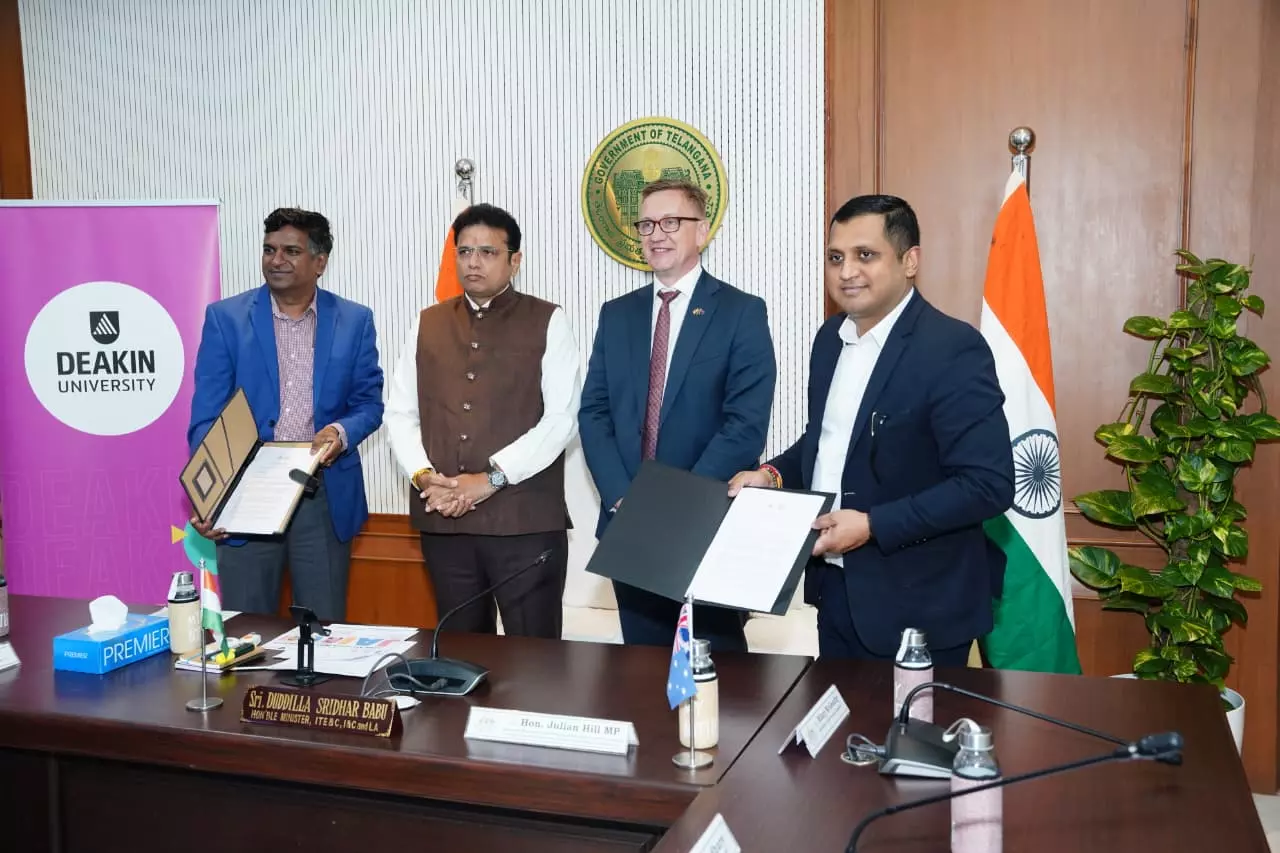 Key Agreement with Australia to Establish AI Centre of Excellence: Sridhar Babu