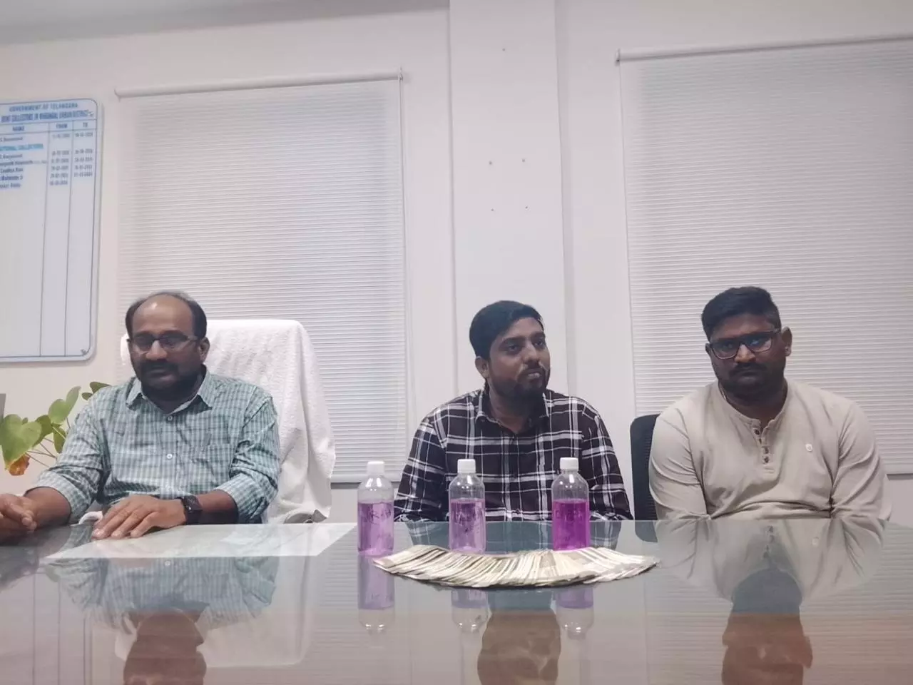 Additional Collector, DEO Staff Caught Taking ₹60,000 Bribe in Hanamkonda