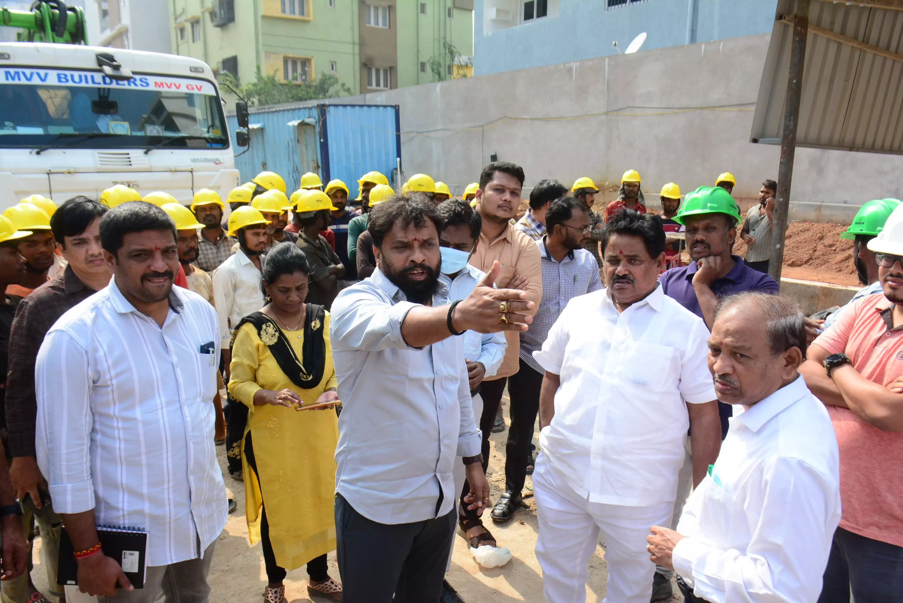 AP Minister Flags Poor Safety, Unpaid Dues at Visakhapatnam Projects