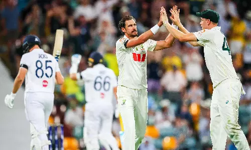 Ashes 2nd Test: England All Out For 334 in First Innings Ashes 2nd Test: England All Out For 334 in First Innings