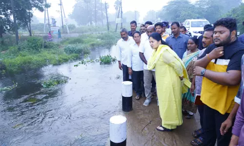 Continuous Rains Disrupt Life Around Kovur Tank