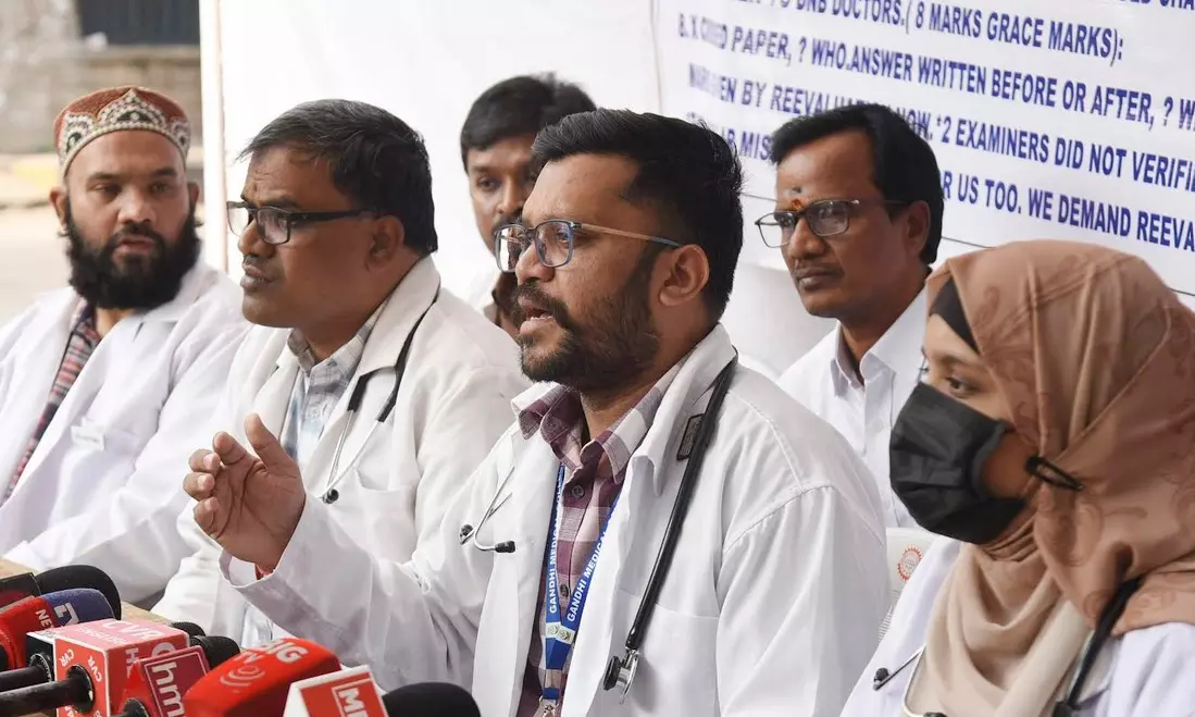 PG Doctors Seek Fair Evaluation, Transparency In MD/MS Exam