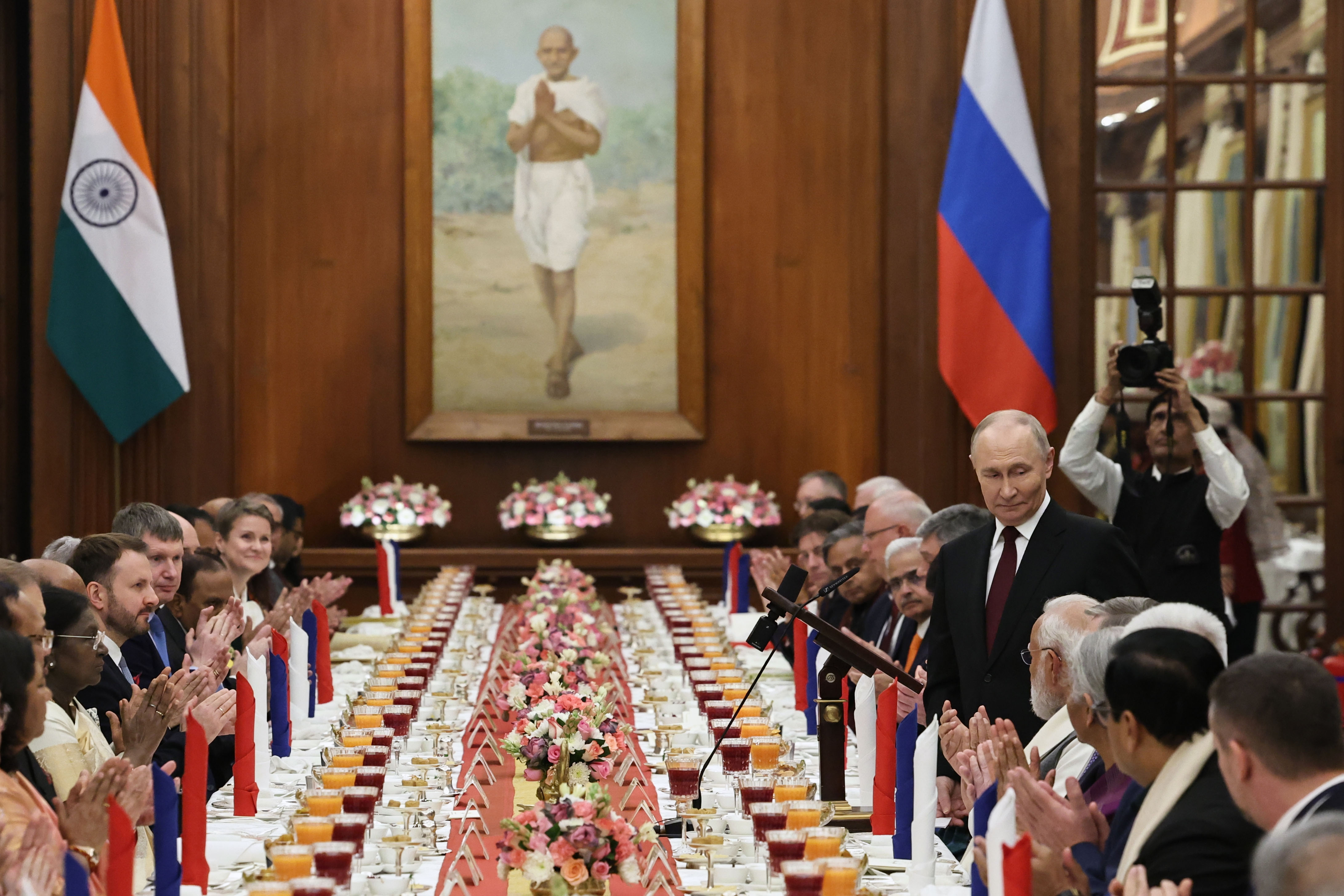 Indian Savoury Delights at Grand Rashtrapati Bhavan Banquet for Putin