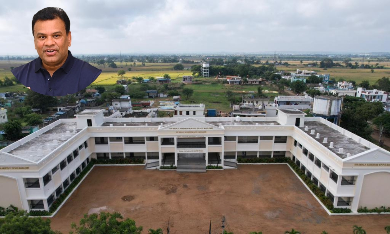 NRI Funds Model School in Nizamabad