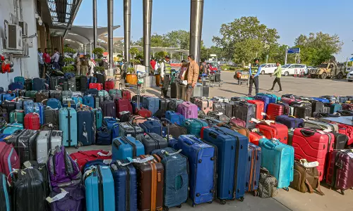 IndiGo Chaos Hits Thiruvananthapuram, Ahmedabad Airports IndiGo Chaos Hits Thiruvananthapuram, Ahmedabad Airports