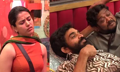 Bigg Boss Telugu 9: Kalyan is First Finalist; Suman, Bharani, and Sanjana in Danger Zone Bigg Boss Telugu 9: Kalyan is First Finalist; Suman, Bharani, and Sanjana in Danger Zone