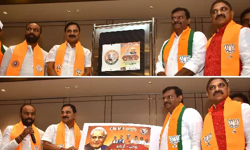BJP to Hold Atal–Modi Yatra in AP from December 11 to 25 BJP to Hold Atal–Modi Yatra in AP from December 11 to 25
