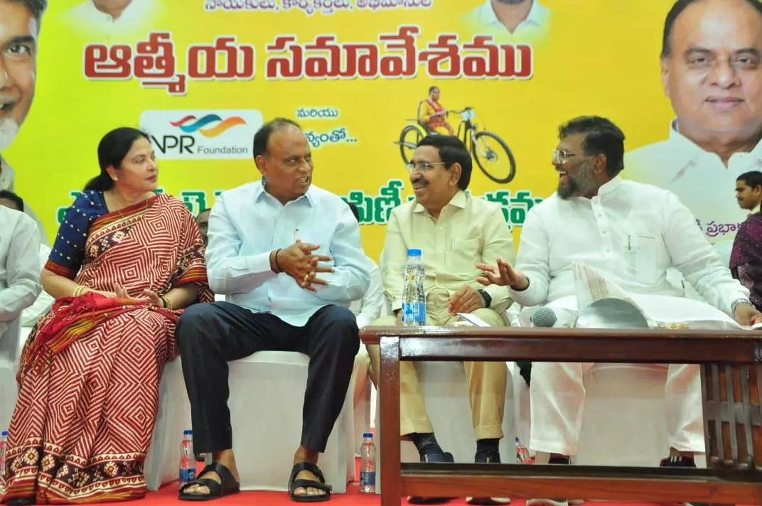 Narayana Says Nellore To Become Model City With Naidu’s Backing Narayana Says Nellore To Become Model City With Naidu’s Backing