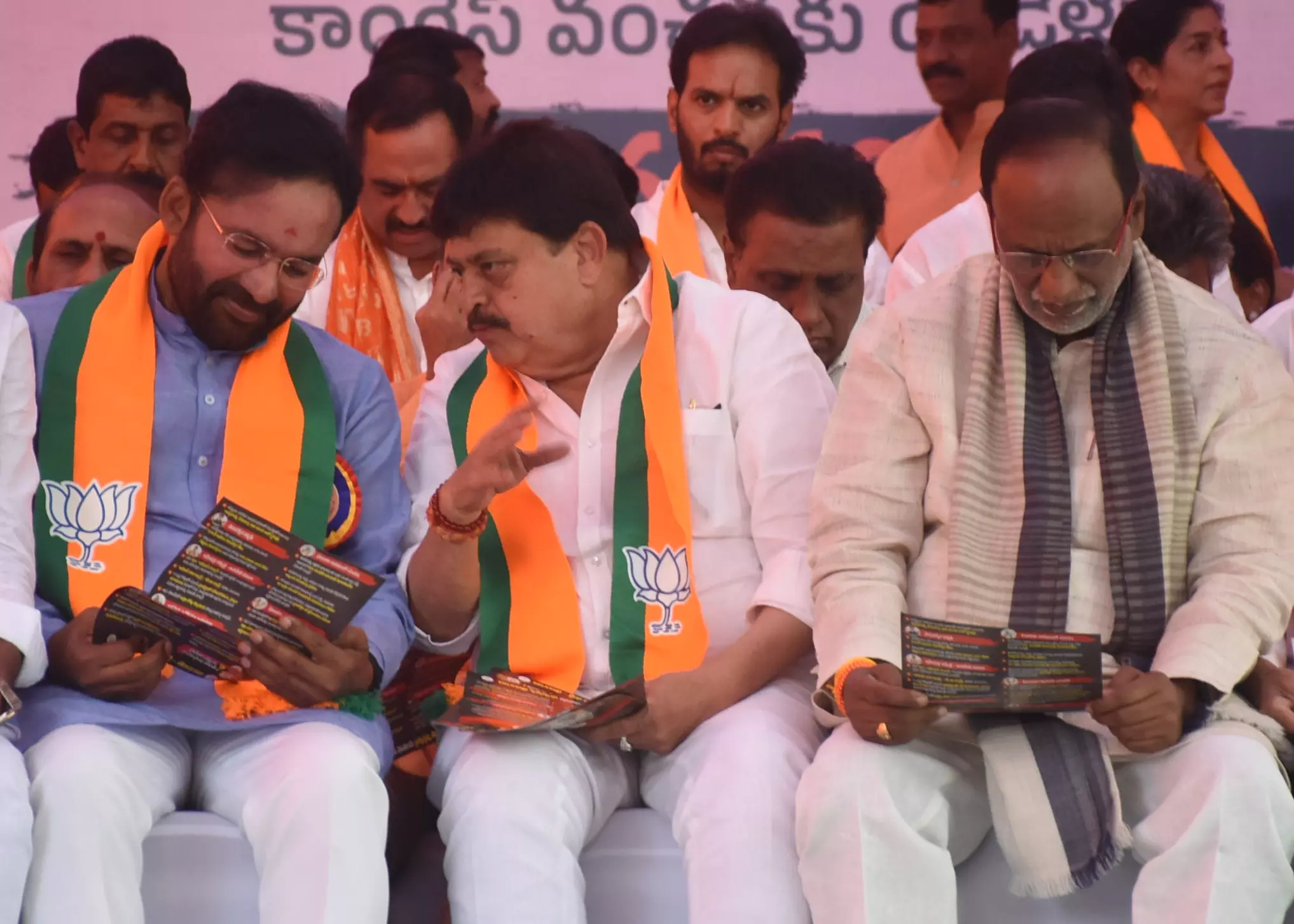 BJP Vows to Fight Against Congress Govt Over Broken Promises And Corruption BJP Vows to Fight Against Congress Govt Over Broken Promises And Corruption