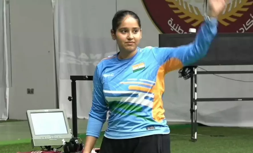 Simranpreet Wins 25m Pistol Gold; Aishwary, Anish Clinch Silver In World Cup Final Simranpreet Wins 25m Pistol Gold; Aishwary, Anish Clinch Silver In World Cup Final