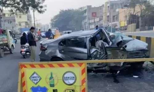 Hyderabad: Two Youth Killed in Road Accident at Lalapet Hyderabad: Two Youth Killed in Road Accident at Lalapet