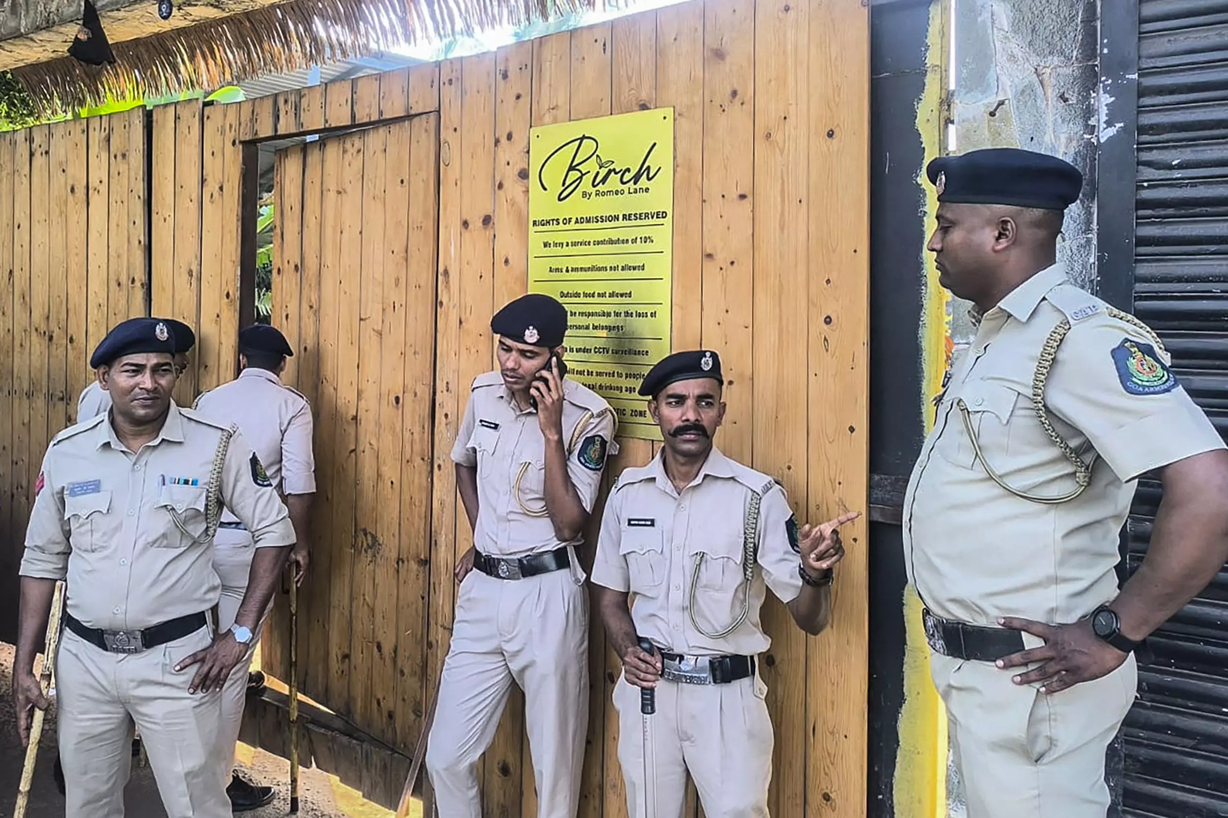 Four Arrested in Goa Club Fire Remanded to Police Custody Four Arrested in Goa Club Fire Remanded to Police Custody