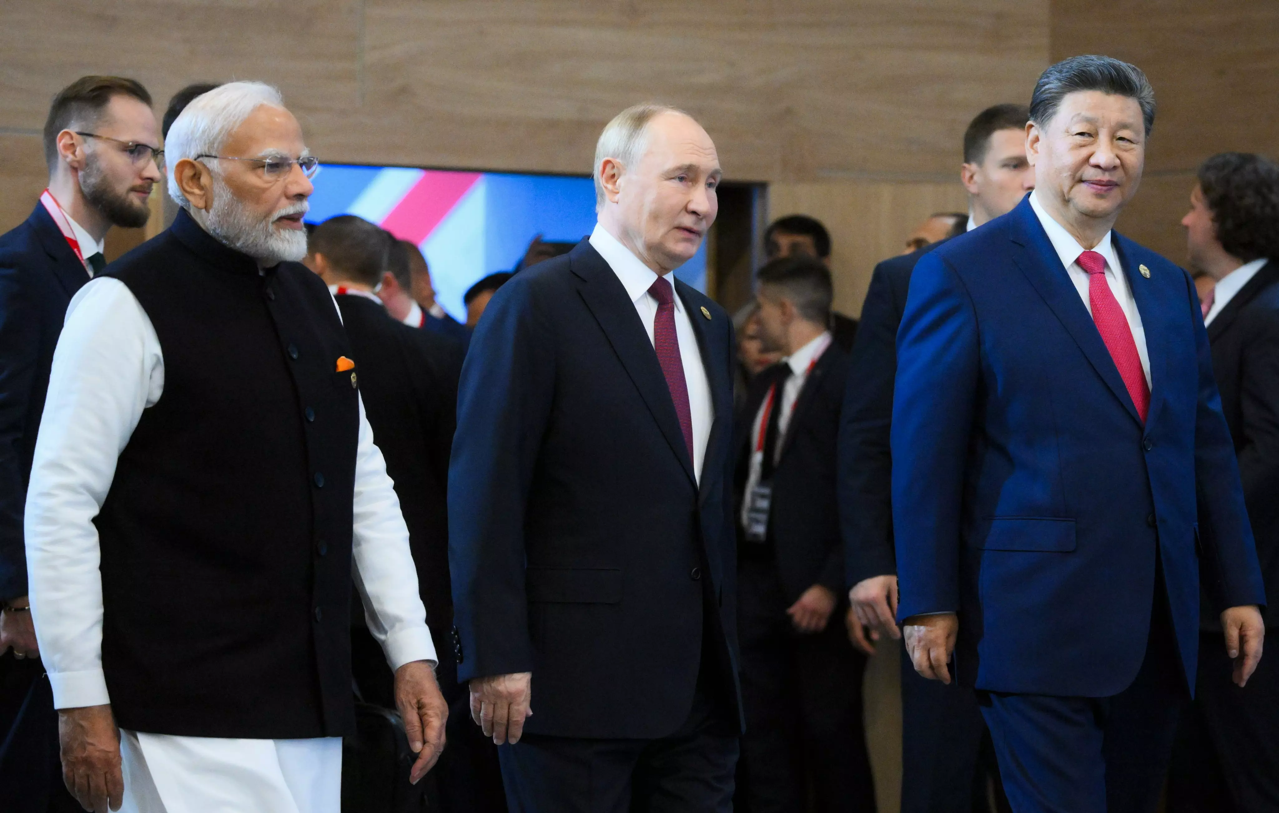 China Welcomes Putins India Visit, Urges Stronger Trilateral Cooperation China Welcomes Putins India Visit, Urges Stronger Trilateral Cooperation