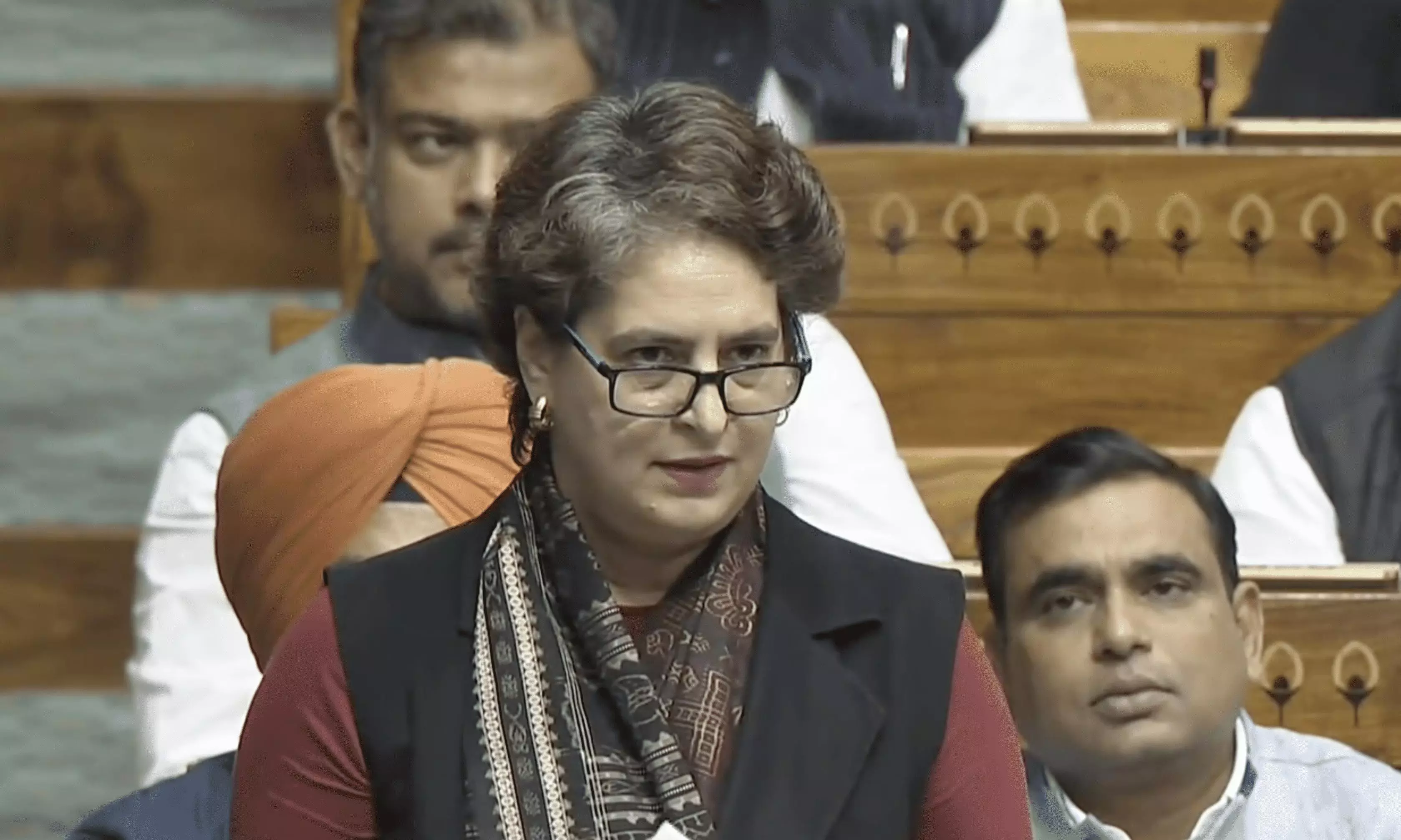 We Are Having Vande Mataram Debate as Bengal Polls Are Coming: Priyanka