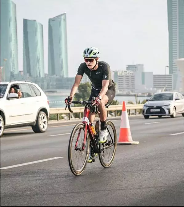 Assam CM’s son completes Ironman 70.3