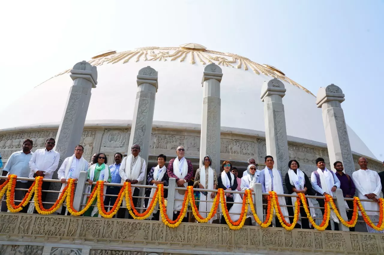 South Asian Nations Ambassadors Enjoy Scenic Rise to Buddhavanam