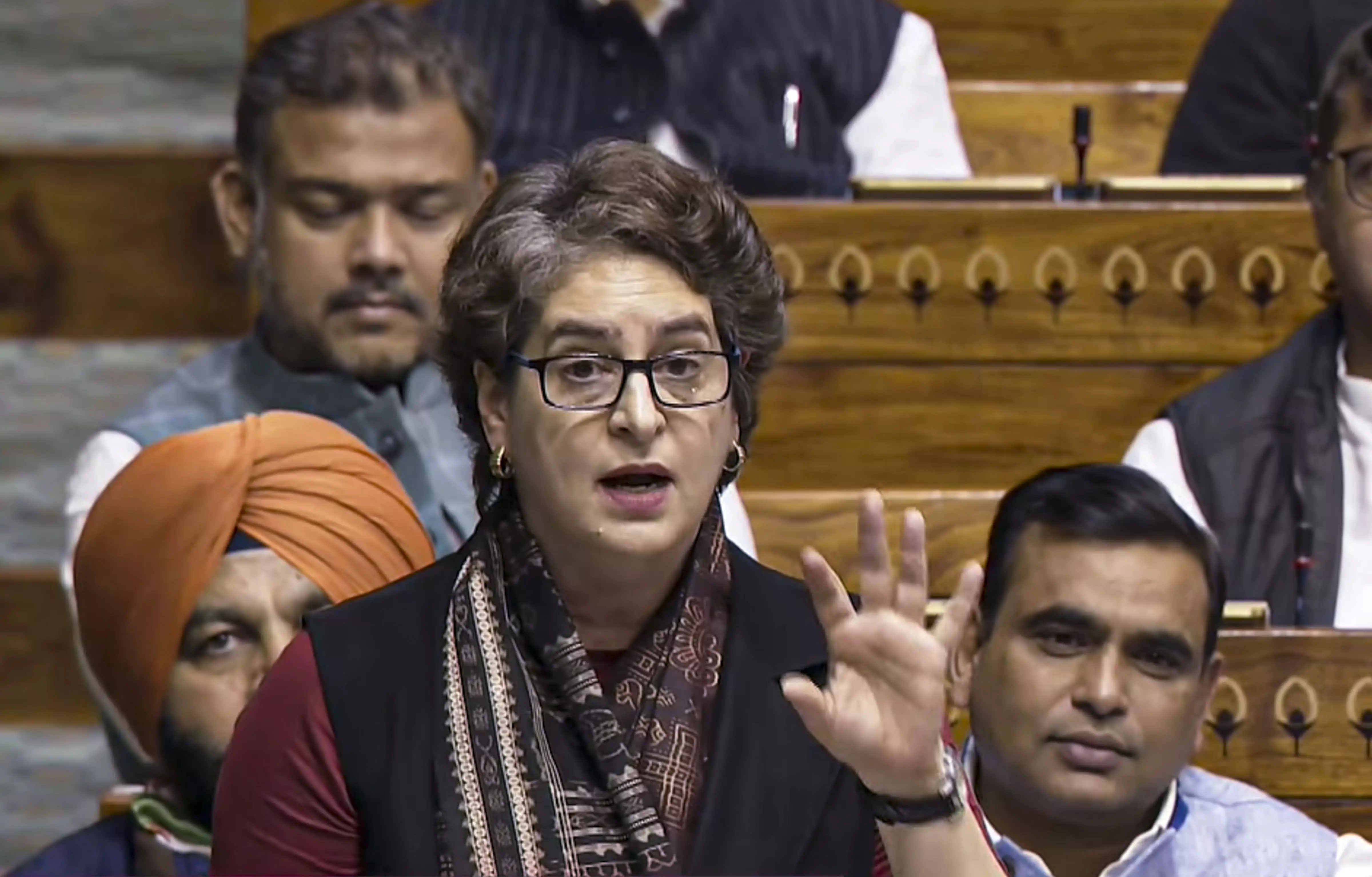 Discussion on Vande Mataram BJPs Attention Diversion Tactic: Priyanka Gandhi