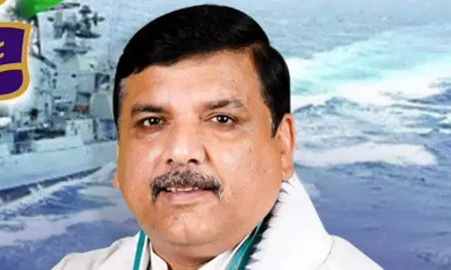 AAP MP Sanjay Singh Seeks Debate in RS on Delhis Health Emergency AAP MP Sanjay Singh Seeks Debate in RS on Delhis Health Emergency