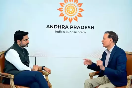 Nara Lokesh Intensifies U.S. Tour, Seeks Tech Investments for Andhra Pradesh Nara Lokesh Intensifies U.S. Tour, Seeks Tech Investments for Andhra Pradesh