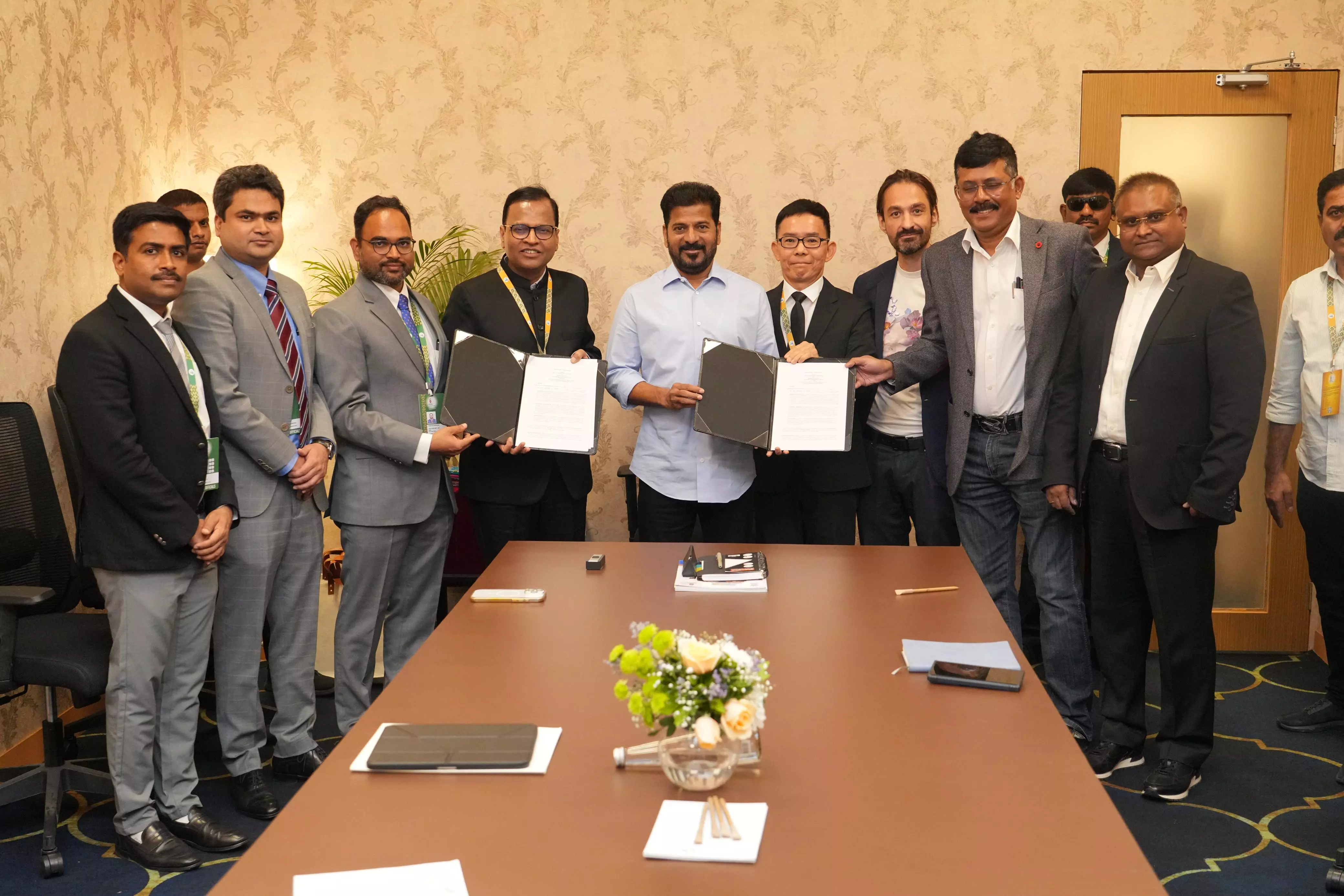 Telangana Gets Rs.1,11,395 Cr Investments at Global Summit Telangana Gets Rs.1,11,395 Cr Investments at Global Summit