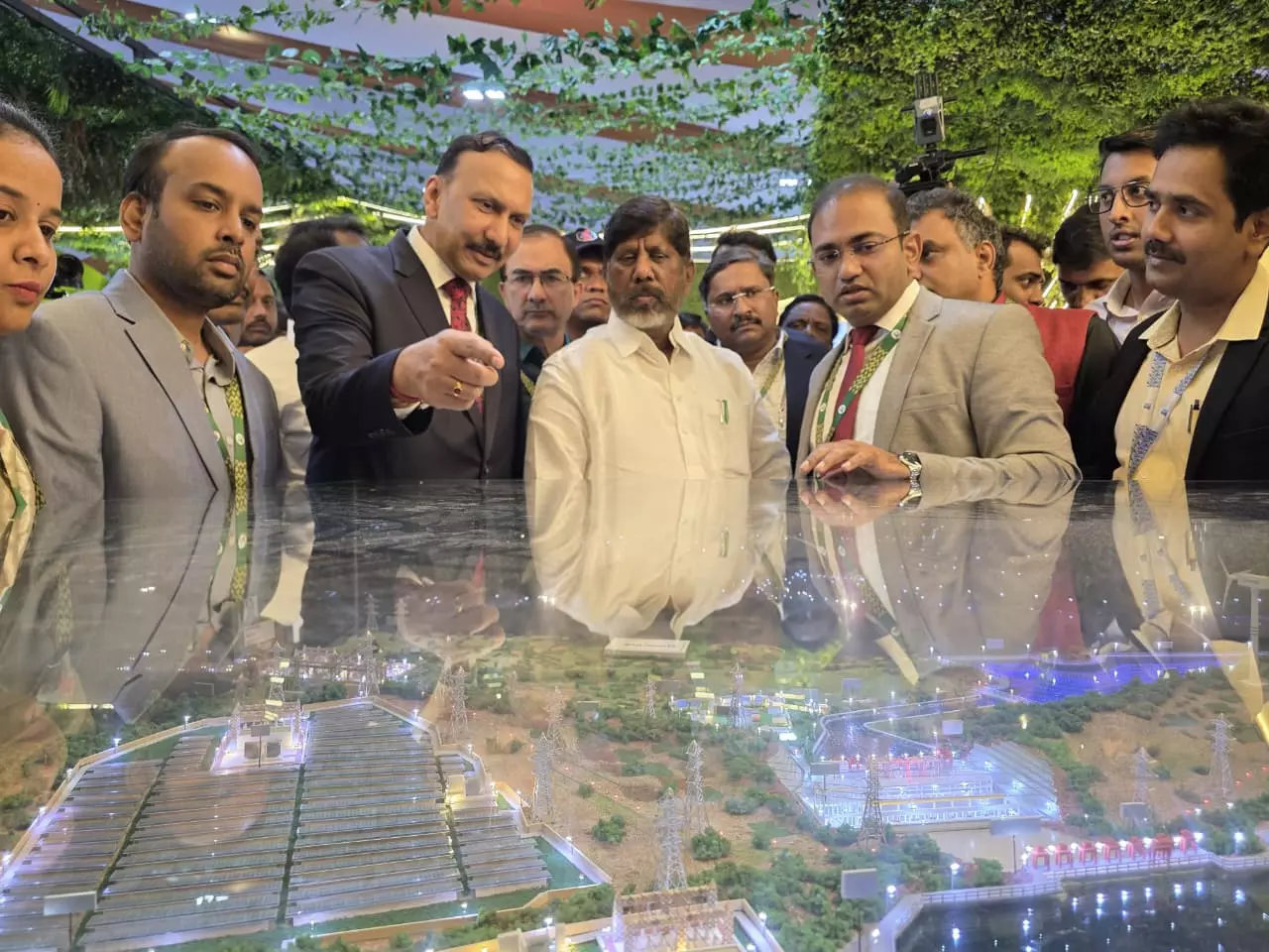 Net Zero Stall Becomes Special Attraction at Telangana Global Summit Net Zero Stall Becomes Special Attraction at Telangana Global Summit