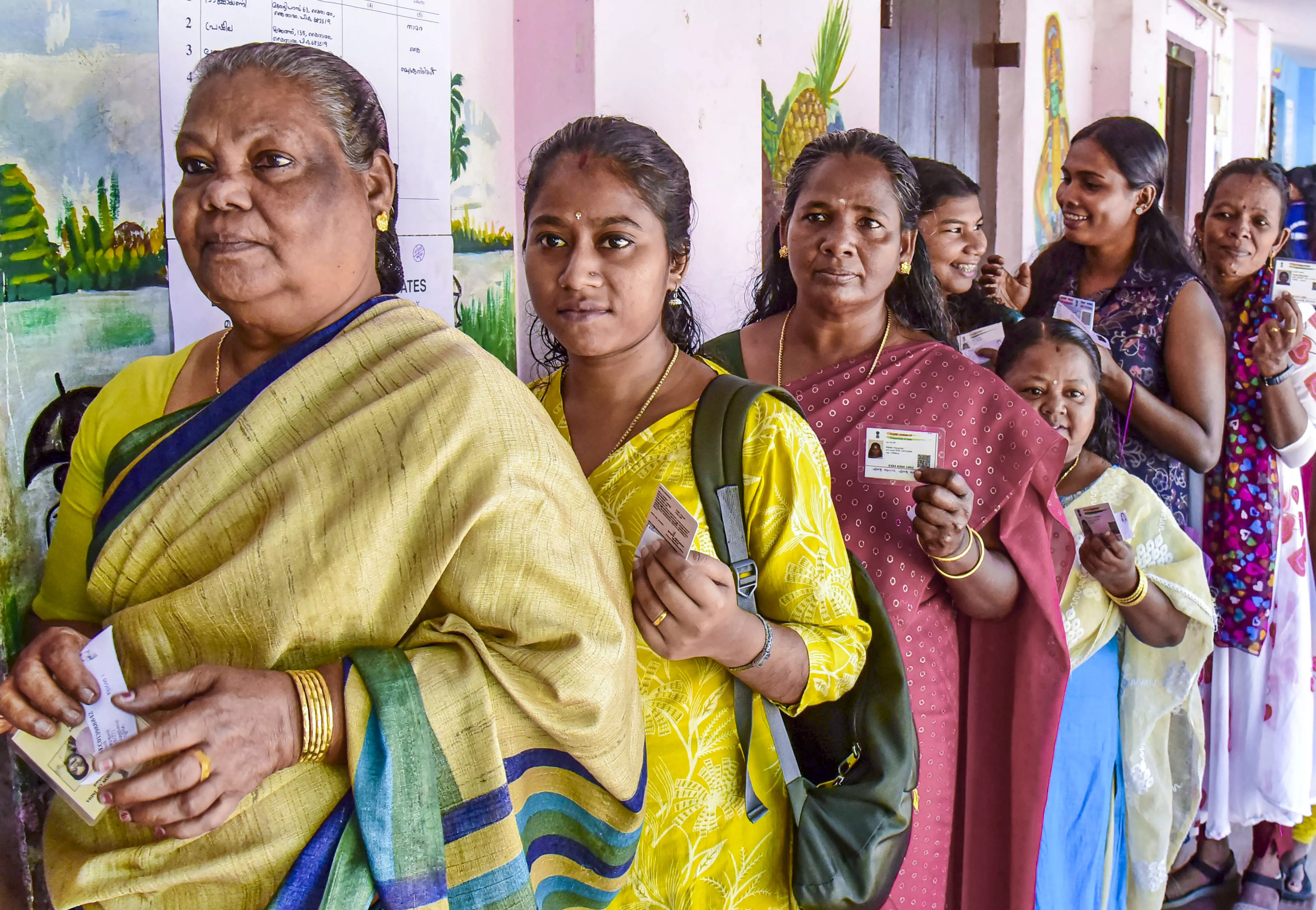 Voting Ends in The First Phase of Kerala Local Body Polls Voting Ends in The First Phase of Kerala Local Body Polls