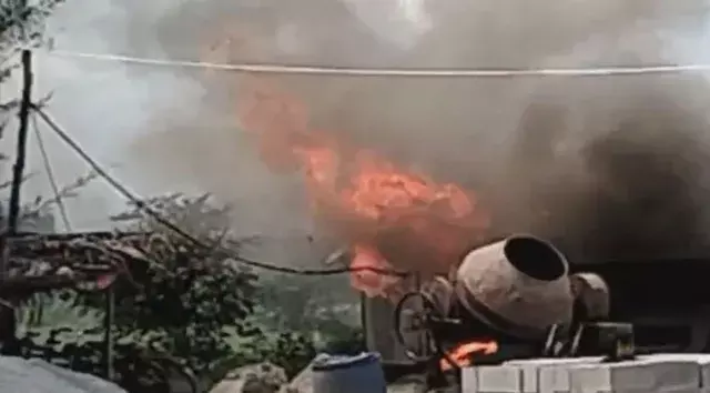 Blast In Suryapet Bricks Company Creates Panic