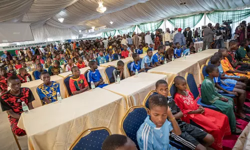 100 Abducted Nigerian Children Handed Over to State Officials