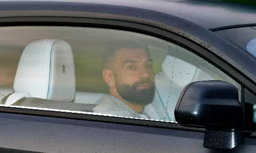 Salah Turns Up For Training With Liverpool Future in Balance